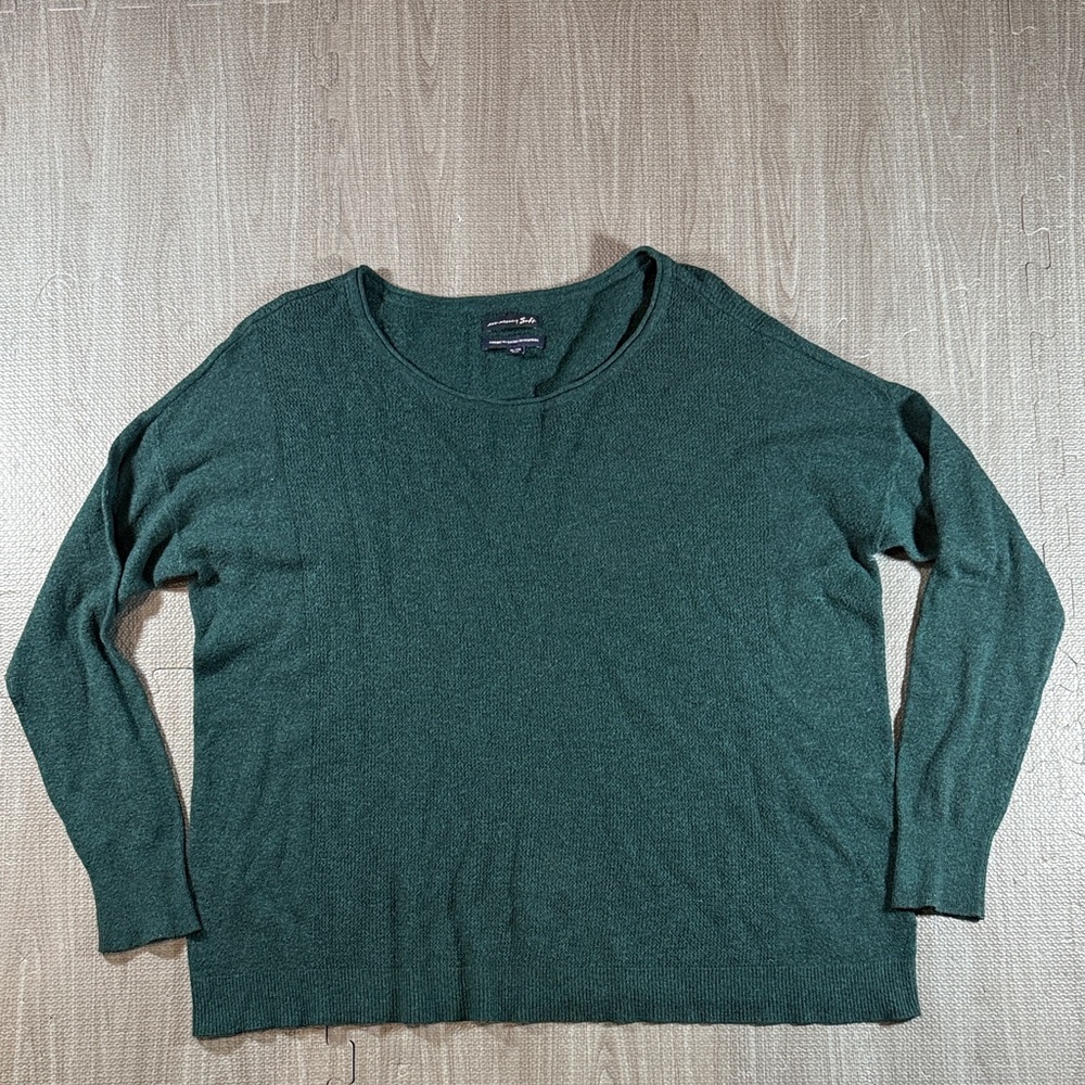 American Eagle Outfitters Teal Knit Top